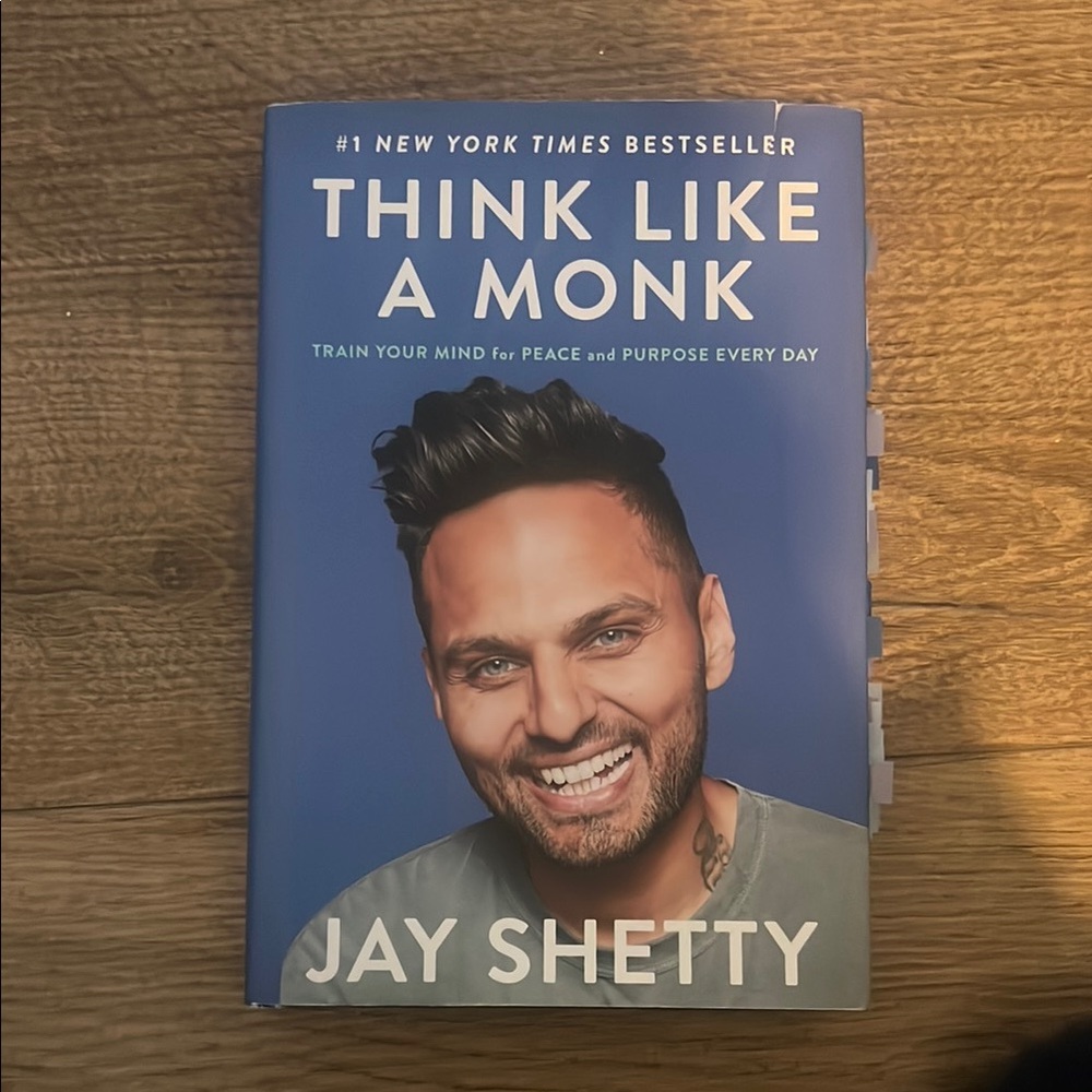 Think Like a Monk Book by Jay Shetty